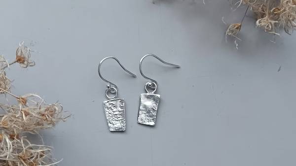 - a , silver Jewellery by Katie Greaves, measuring 1 x 1 cm (H x W) £40